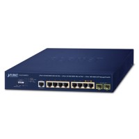 PLANET GS-4210-8HP2S 2-Port 10/100/1000T 802.3bt PoE + 6-Port 10/100/1000T 802.3at PoE + 2-Port 100/1000X SFP Managed Switch